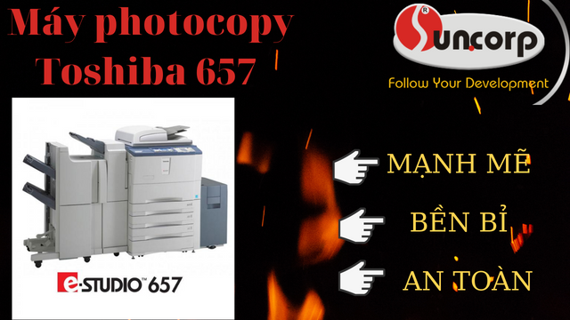 giá máy photocopy toshiba 657