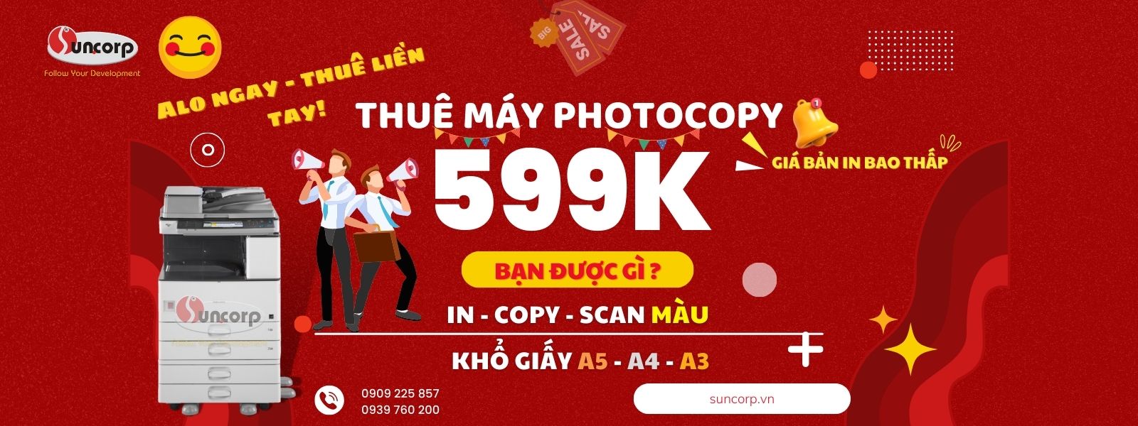 Dịch vụ thuê máy photocopy ricoh Giá Rẻ